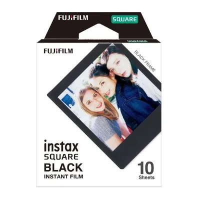Instax Square Paper (Black Border) – 10 pack
