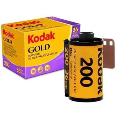Kodak Gold (ISO200) 35mm Film 36 Exposures