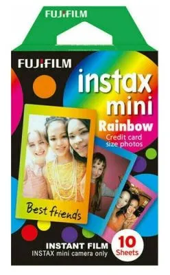 Instax Mini Paper (Rainbow) – 10 pack