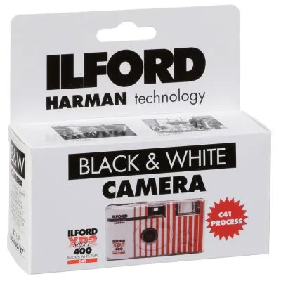 HARMAN XP2 B&W DISPOSABLE CAMERA (27 EXPOSURES) C41