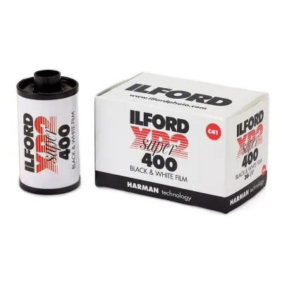Ilford XP2 Super 400 B&W 35mm Film 36 Exposures (C41)